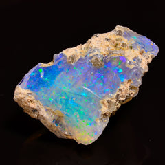 Fabulous Top Grade Quality 100% Natural Welo Fire Ethiopian Opal Rough Loose Gemstone For Making Jewelry 20X13X12 MM 08.50 Cts. KR27-10 Sunkarton