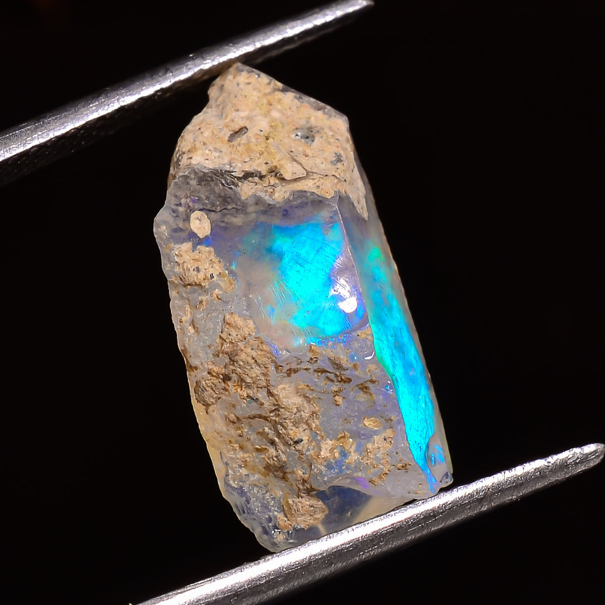 Incredible Top Grade Quality 100% Natural Welo Fire Ethiopian Opal Rough Loose Gemstone For Making Jewelry 18X8X8 MM 04.50 Cts. KR27-14 Sunkarton