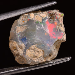 Superb Top Grade Quality 100% Natural Welo Fire Ethiopian Opal Fancy Rough Loose Gemstone For Making Jewelry 19X15X11 MM 09.50 Cts. KR27-19 Sunkarton