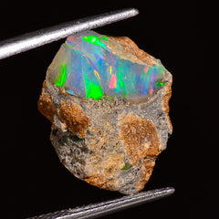 Supreme Top Grade Quality 100% Natural Welo Fire Ethiopian Opal Fancy Rough Loose Gemstone For Making Jewelry 17X13X9 MM 07.50 Cts. KR27-21 Sunkarton