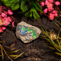 Tempting Top Grade Quality 100% Natural Welo Fire Ethiopian Opal Rough Loose Gemstone For Making Jewelry 21X15X14 MM 16.00 Cts. KR27-22 Sunkarton