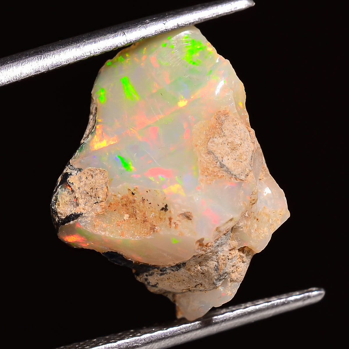 Wonderful Top Grade Quality 100% Natural Welo Fire Ethiopian Opal Rough Loose Gemstone For Making Jewelry 18X14X11 MM 08.00 Cts. KR27-25 Sunkarton