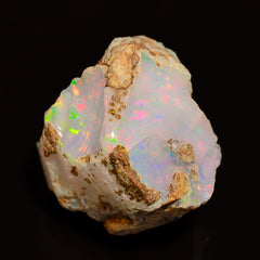 Awesome Top Grade Quality 100% Natural Welo Fire Ethiopian Opal Fancy Rough Loose Gemstone For Making Jewelry 18X17X13 MM 12.00 Cts. KR27-28 Sunkarton