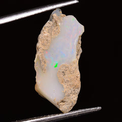 Classic Top Grade Quality 100% Natural Welo Fire Ethiopian Opal Fancy Rough Loose Gemstone For Making Jewelry 22X13X9 MM 10.00 Cts. KR27-30 Sunkarton