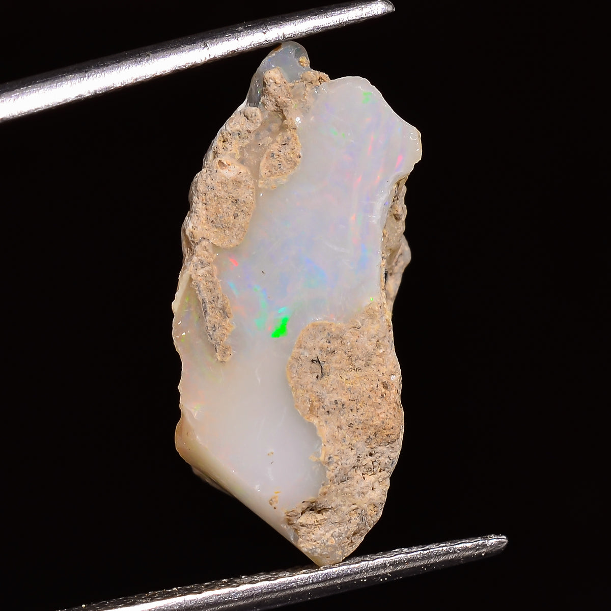 Classic Top Grade Quality 100% Natural Welo Fire Ethiopian Opal Fancy Rough Loose Gemstone For Making Jewelry 22X13X9 MM 10.00 Cts. KR27-30 Sunkarton