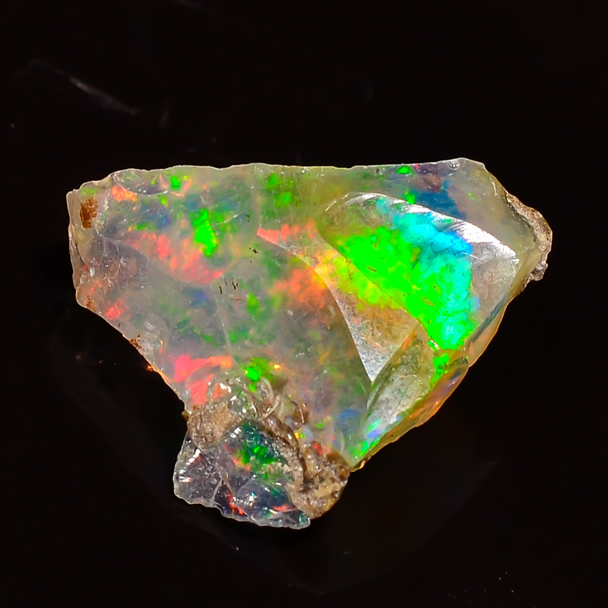 Dazzling Top Grade Quality 100% Natural Welo Fire Ethiopian Opal Fancy Rough Loose Gemstone For Making Jewelry 13X10X5 MM 03.00 Cts. KR27-31 Sunkarton