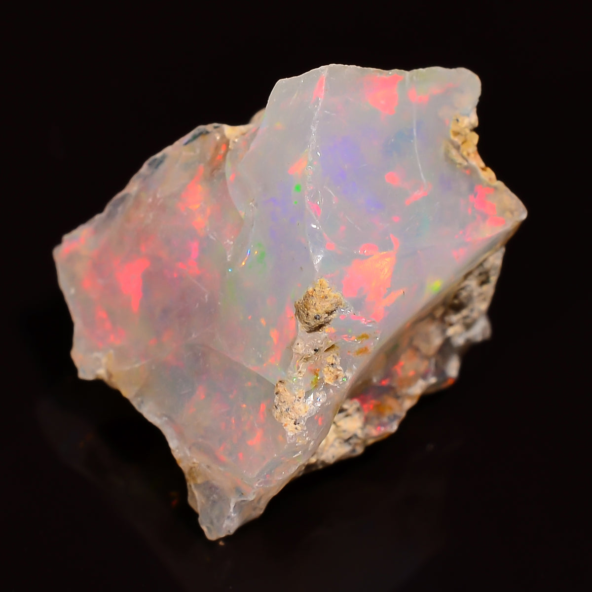 Excellent Top Grade Quality 100% Natural Welo Fire Ethiopian Opal Rough Loose Gemstone For Making Jewelry 16X11X10 MM 06.50 Cts. KR27-32 Sunkarton