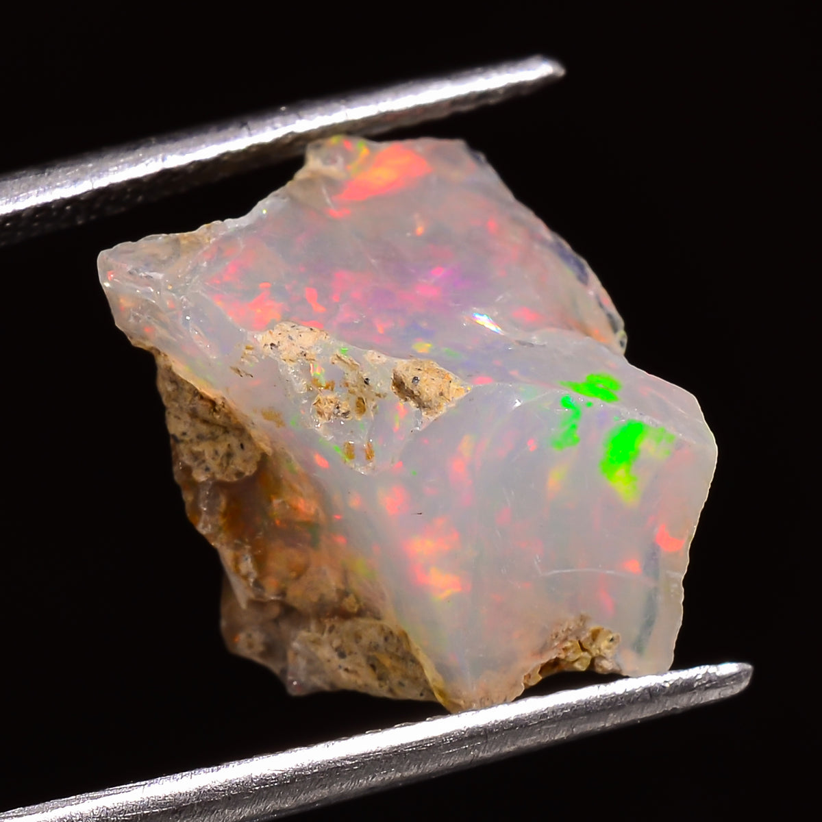 Excellent Top Grade Quality 100% Natural Welo Fire Ethiopian Opal Rough Loose Gemstone For Making Jewelry 16X11X10 MM 06.50 Cts. KR27-32 Sunkarton
