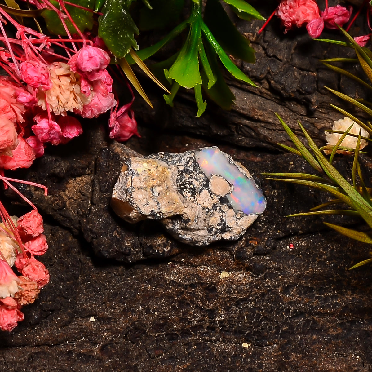 Elegant Top Grade Quality 100% Natural Welo Fire Ethiopian Opal Fancy Rough Loose Gemstone For Making Jewelry 19X12X9 MM 08.00 Cts. KR27-34 Sunkarton