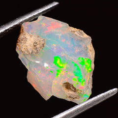 Fantastic Top Grade Quality 100% Natural Welo Fire Ethiopian Opal Rough Loose Gemstone For Making Jewelry 15X11X8 MM 04.00 Cts. KR27-36 Sunkarton