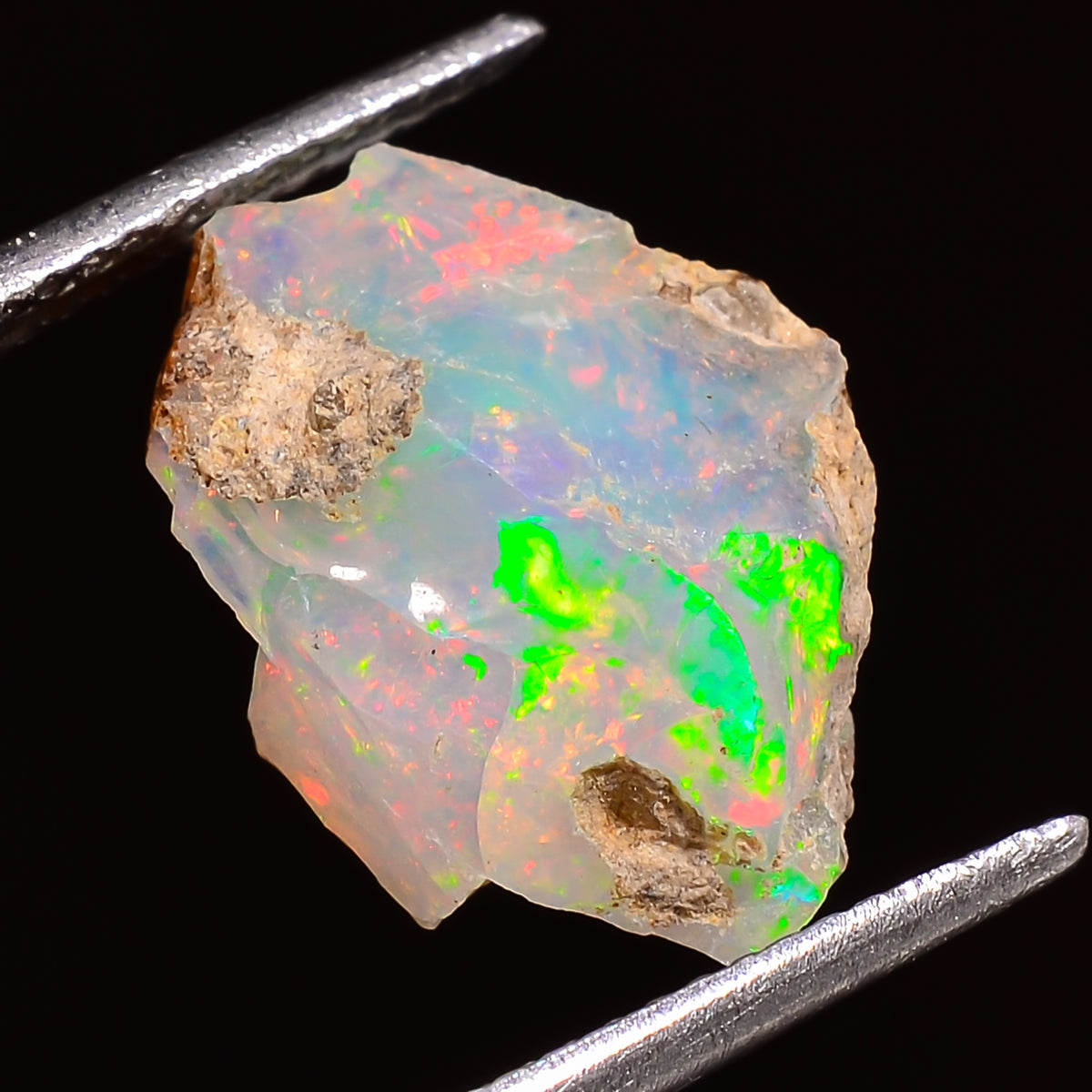 Fantastic Top Grade Quality 100% Natural Welo Fire Ethiopian Opal Rough Loose Gemstone For Making Jewelry 15X11X8 MM 04.00 Cts. KR27-36 Sunkarton