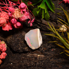 Gorgeous Top Grade Quality 100% Natural Welo Fire Ethiopian Opal Fancy Rough Loose Gemstone For Making Jewelry 12X10X6 MM 03.00 Cts. KR27-37 Sunkarton