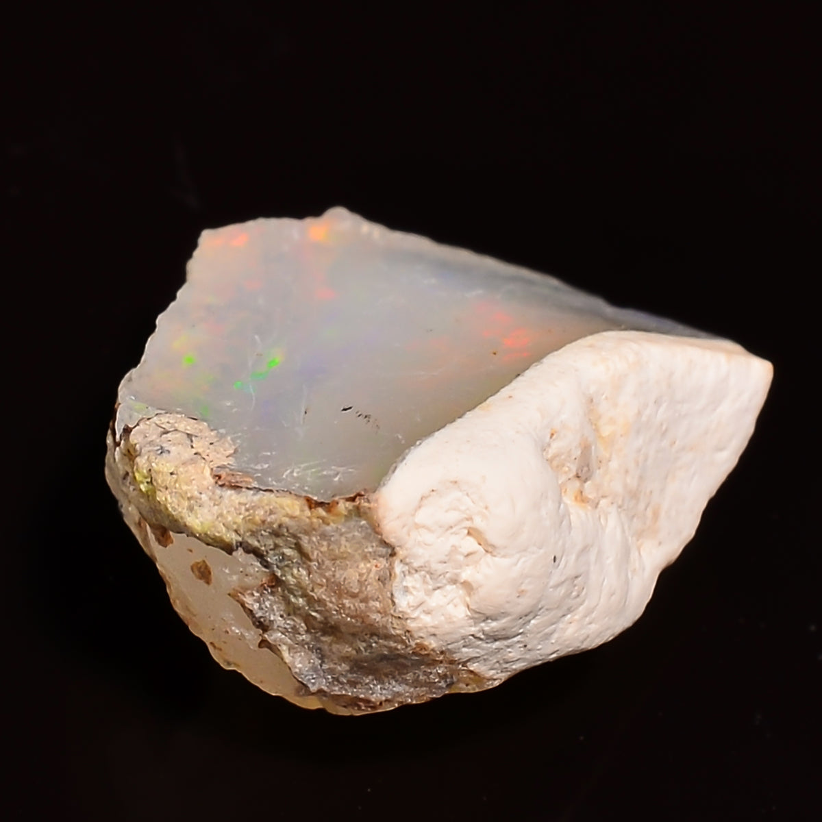 Gorgeous Top Grade Quality 100% Natural Welo Fire Ethiopian Opal Fancy Rough Loose Gemstone For Making Jewelry 12X10X6 MM 03.00 Cts. KR27-37 Sunkarton