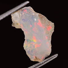 Immaculate Top Grade Quality 100% Natural Welo Fire Ethiopian Opal Rough Loose Gemstone For Making Jewelry 16X11X8 MM 05.00 Cts. KR27-38 Sunkarton