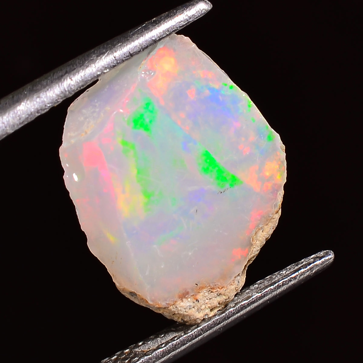 Splendid Top Grade Quality 100% Natural Welo Fire Ethiopian Opal Fancy Rough Loose Gemstone For Making Jewelry 16X12X7 MM 04.00 Cts. KR27-43 Sunkarton