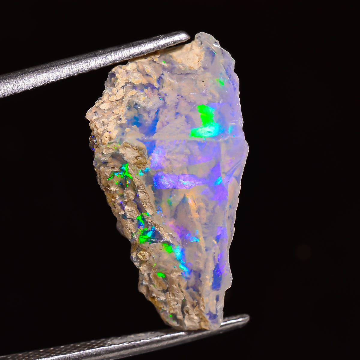 Stunning Top Grade Quality 100% Natural Welo Fire Ethiopian Opal Rough Loose Gemstone For Making Jewelry 22X13X12 MM 08.00 Cts. KR27-45 Sunkarton