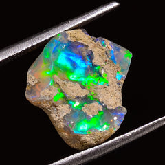 Tempting Top Grade Quality 100% Natural Welo Fire Ethiopian Opal Fancy Rough Loose Gemstone For Making Jewelry 14X11X8 MM 04.50 Cts. KR27-47 Sunkarton