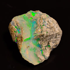 Wonderful Top Grade Quality 100% Natural Welo Fire Ethiopian Opal Rough Loose Gemstone For Making Jewelry 16X16X11 MM 10.50 Cts. KR27-50 Sunkarton