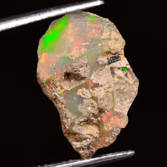 Awesome Top Grade Quality 100% Natural Welo Fire Ethiopian Opal Fancy Rough Loose Gemstone For Making Jewelry 15X15X11 MM 09.00 Cts. KR27-53 Sunkarton