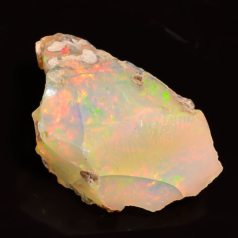 Excellent Top Grade Quality 100% Natural Welo Fire Ethiopian Opal Rough Loose Gemstone For Making Jewelry 18X10X8 MM 05.00 Cts. KR27-57 Sunkarton