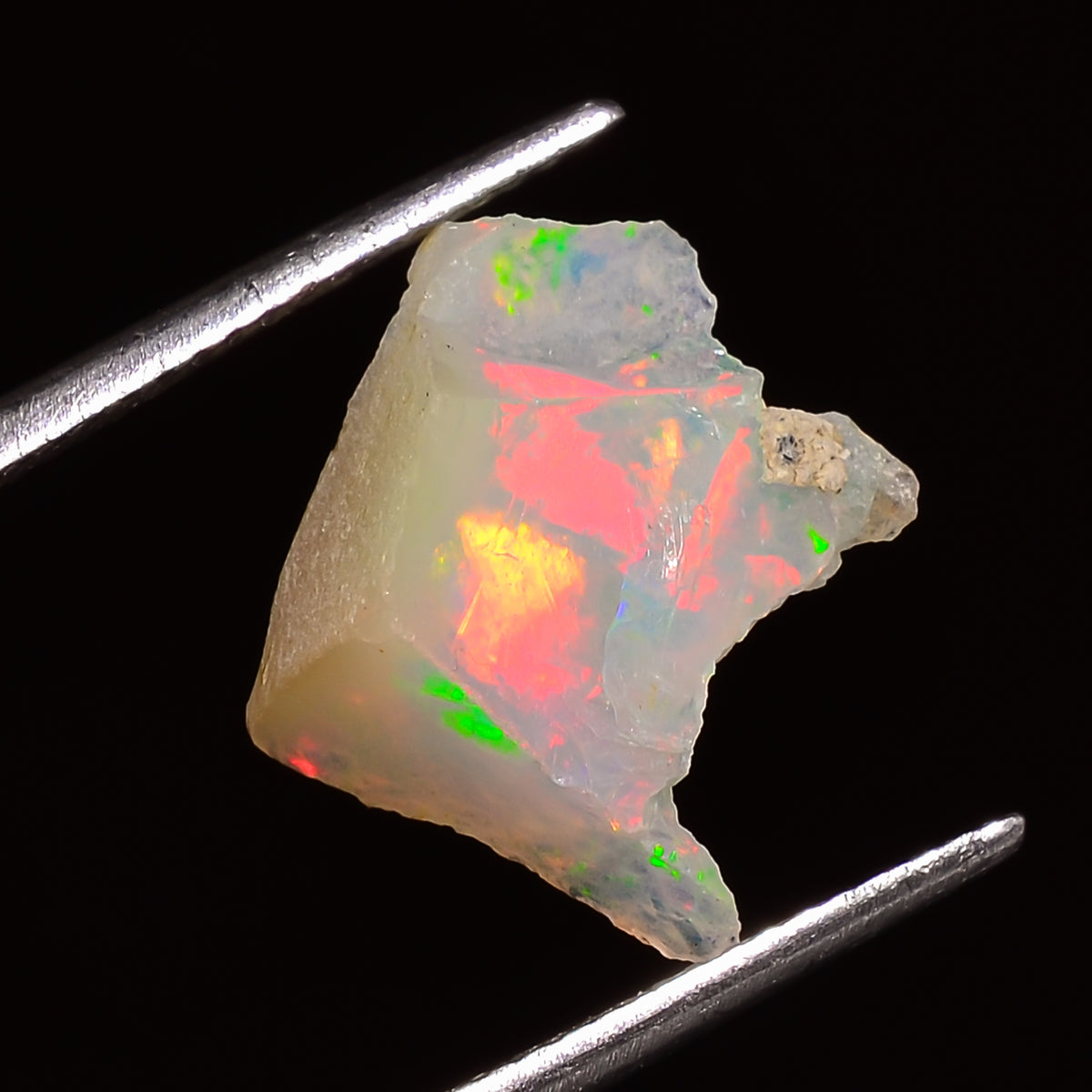 Elegant Top Grade Quality 100% Natural Welo Fire Ethiopian Opal Fancy Rough Loose Gemstone For Making Jewelry 15X11X7 MM 03.00 Cts. KR27-59 Sunkarton