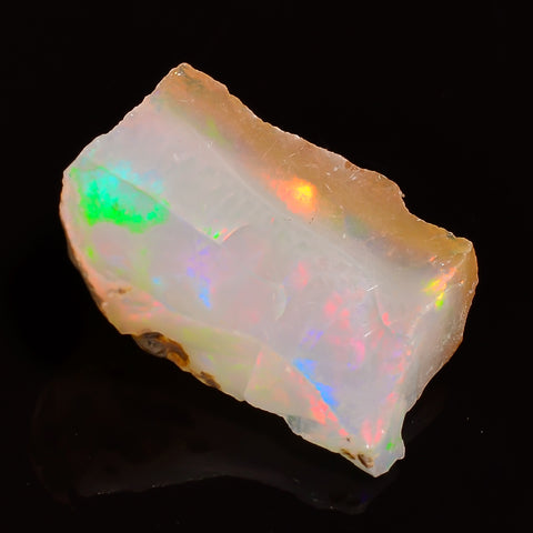 Classic Top Grade Quality 100% Natural Welo Fire Ethiopian Opal Fancy Rough Loose Gemstone For Making Jewelry 22X14X8 MM 08.50 Cts. KR27-5 Sunkarton