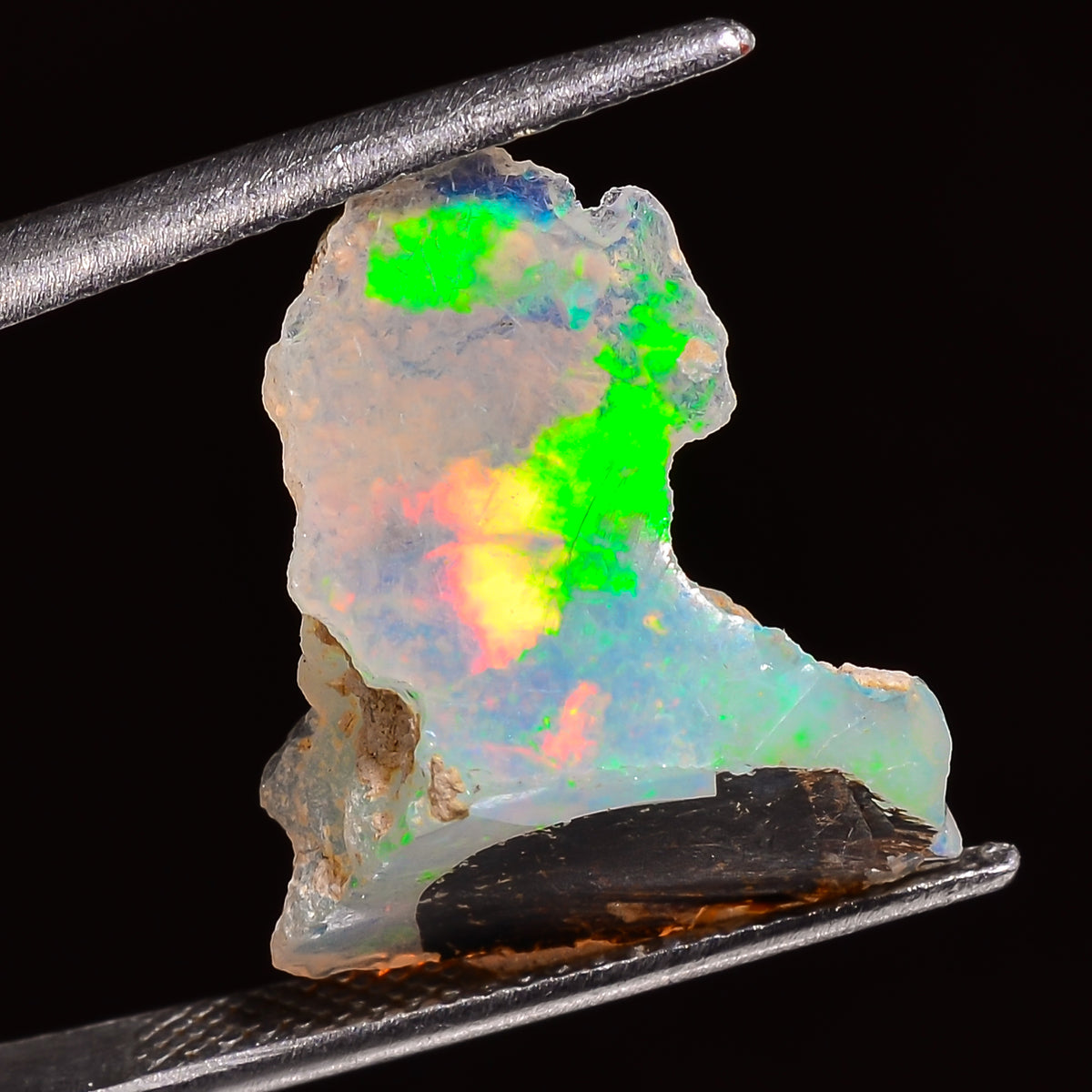 Gorgeous Top Grade Quality 100% Natural Welo Fire Ethiopian Opal Fancy Rough Loose Gemstone For Making Jewelry 18X15X9 MM 05.00 Cts. KR27-62 Sunkarton