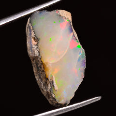 Mind Blowing Top Grade Quality 100% Natural Welo Fire Ethiopian Opal Rough Loose Gemstone For Making Jewelry 22X13X11 MM 10.50 Cts. KR27-66 Sunkarton