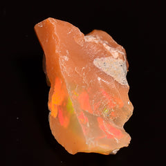 Splendid Top Grade Quality 100% Natural Welo Fire Ethiopian Opal Fancy Rough Loose Gemstone For Making Jewelry 17X12X8 MM 05.00 Cts. KR27-68 Sunkarton