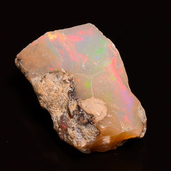 Supreme Top Grade Quality 100% Natural Welo Fire Ethiopian Opal Fancy Rough Loose Gemstone For Making Jewelry 16X11X8 MM 04.50 Cts. KR27-71 Sunkarton