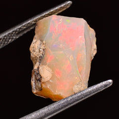 Supreme Top Grade Quality 100% Natural Welo Fire Ethiopian Opal Fancy Rough Loose Gemstone For Making Jewelry 16X11X8 MM 04.50 Cts. KR27-71 Sunkarton