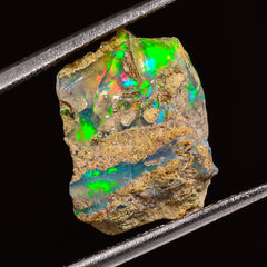 Tempting Top Grade Quality 100% Natural Welo Fire Ethiopian Opal Rough Loose Gemstone For Making Jewelry 15X11X10 MM 07.50 Cts. KR27-72 Sunkarton