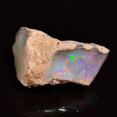 Unique Top Grade Quality 100% Natural Welo Fire Ethiopian Opal Fancy Rough Loose Gemstone For Making Jewelry 18X12X10 MM 07.00 Cts. KR27-74 Sunkarton