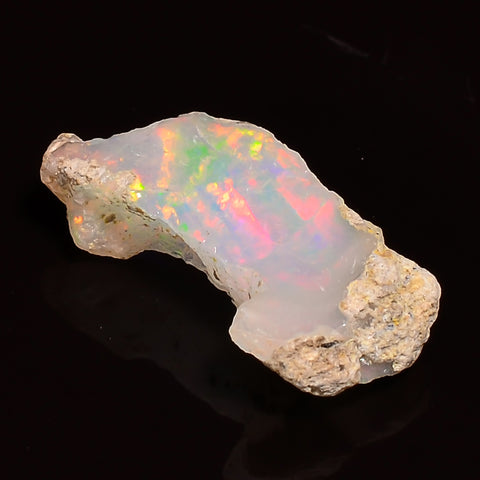 Awesome Top Grade Quality 100% Natural Welo Fire Ethiopian Opal Fancy Rough Loose Gemstone For Making Jewelry 19X8X5 MM 03.50 Cts. KR27-78 Sunkarton