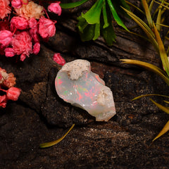 Exclusive Top Grade Quality 100% Natural Welo Fire Ethiopian Opal Rough Loose Gemstone For Making Jewelry 17X11X9 MM 05.50 Cts. KR27-83 Sunkarton