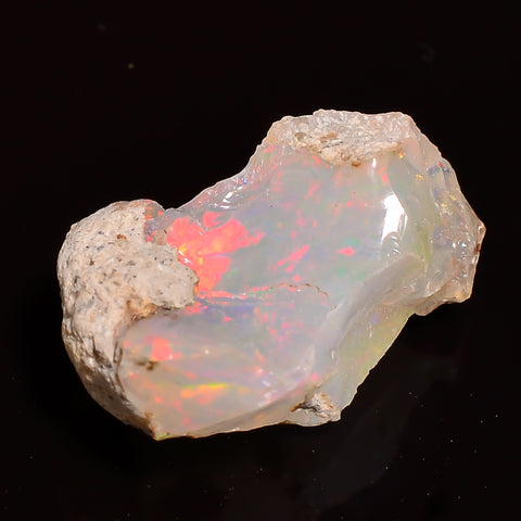 Exclusive Top Grade Quality 100% Natural Welo Fire Ethiopian Opal Rough Loose Gemstone For Making Jewelry 17X11X9 MM 05.50 Cts. KR27-83 Sunkarton