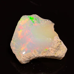 Fantastic Top Grade Quality 100% Natural Welo Fire Ethiopian Opal Rough Loose Gemstone For Making Jewelry 13X12X8 MM 03.50 Cts. KR27-86 Sunkarton