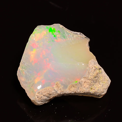 Fantastic Top Grade Quality 100% Natural Welo Fire Ethiopian Opal Rough Loose Gemstone For Making Jewelry 13X12X8 MM 03.50 Cts. KR27-86 Sunkarton