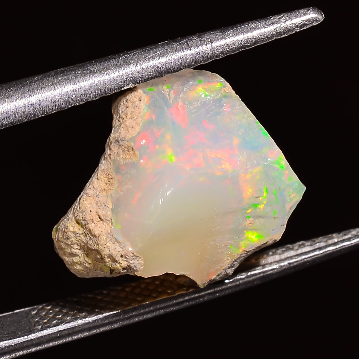 Fantastic Top Grade Quality 100% Natural Welo Fire Ethiopian Opal Rough Loose Gemstone For Making Jewelry 13X12X8 MM 03.50 Cts. KR27-86 Sunkarton