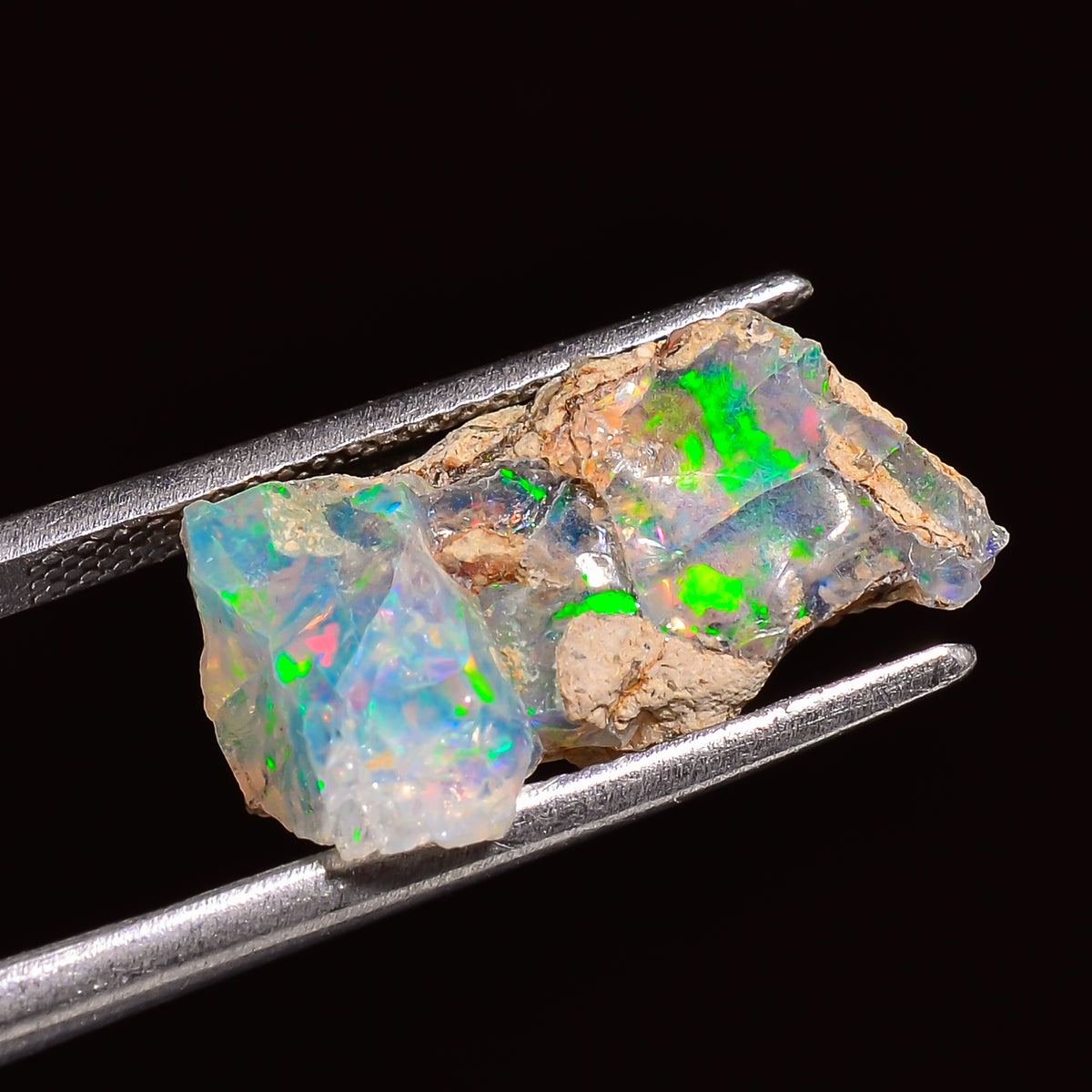 Incredible Top Grade Quality 100% Natural Welo Fire Ethiopian Opal Rough Loose Gemstone For Making Jewelry 18X10X8 MM 05.00 Cts. KR27-89 Sunkarton