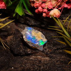 Exclusive Top Grade Quality 100% Natural Welo Fire Ethiopian Opal Fancy Rough Loose Gemstone For Making Jewelry 15X10X8 MM 05.00 Cts. KR27-8 Sunkarton