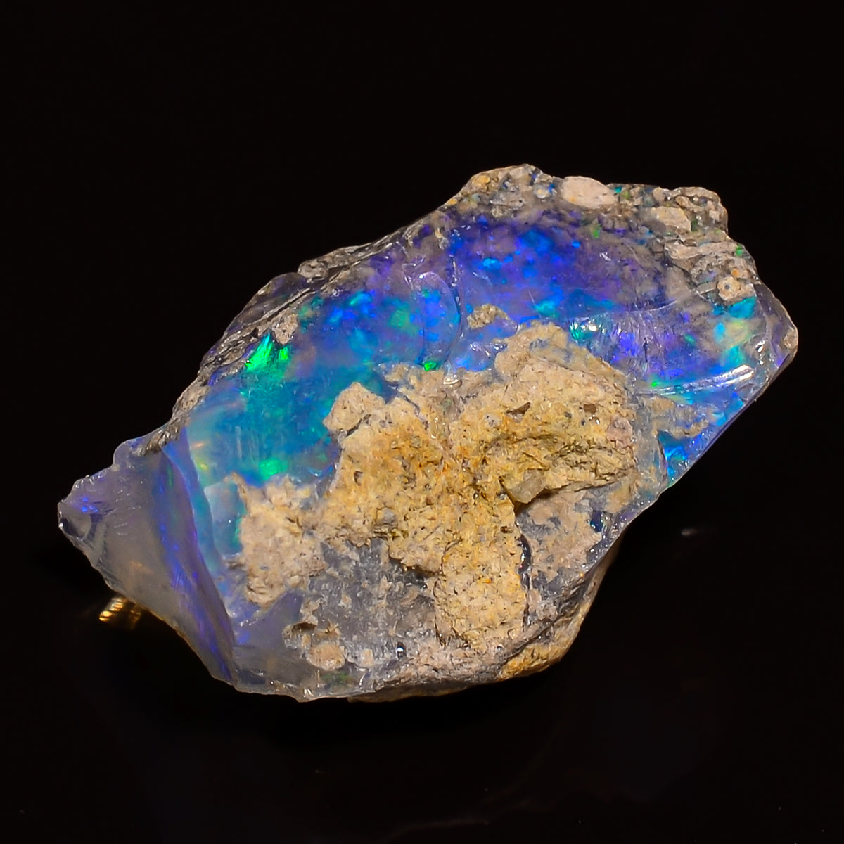 Exclusive Top Grade Quality 100% Natural Welo Fire Ethiopian Opal Fancy Rough Loose Gemstone For Making Jewelry 15X10X8 MM 05.00 Cts. KR27-8 Sunkarton