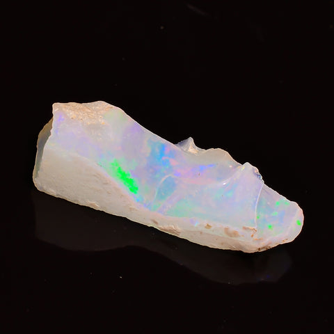 Marvellous Top Grade Quality 100% Natural Welo Fire Ethiopian Opal Rough Loose Gemstone For Making Jewelry 23X10X6 MM 04.00 Cts. KR27-90 Sunkarton