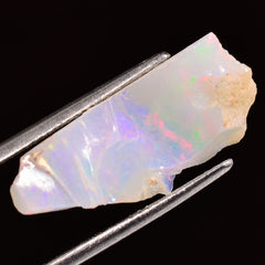 Marvellous Top Grade Quality 100% Natural Welo Fire Ethiopian Opal Rough Loose Gemstone For Making Jewelry 23X10X6 MM 04.00 Cts. KR27-90 Sunkarton
