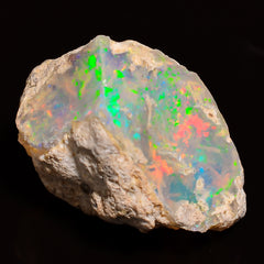 Superb Top Grade Quality 100% Natural Welo Fire Ethiopian Opal Fancy Rough Loose Gemstone For Making Jewelry 16X11X10 MM 05.50 Cts. KR27-94 Sunkarton