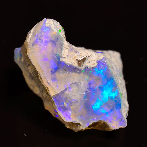 Stunning Top Grade Quality 100% Natural Welo Fire Ethiopian Opal Rough Loose Gemstone For Making Jewelry 17X11X10 MM 05.50 Cts. KR27-95 Sunkarton