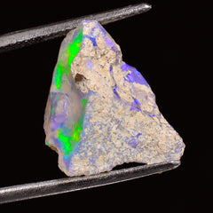 Stunning Top Grade Quality 100% Natural Welo Fire Ethiopian Opal Rough Loose Gemstone For Making Jewelry 17X11X10 MM 05.50 Cts. KR27-95 Sunkarton