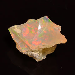 Supreme Top Grade Quality 100% Natural Welo Fire Ethiopian Opal Fancy Rough Loose Gemstone For Making Jewelry 15X10X8 MM 02.50 Cts. KR27-96 Sunkarton