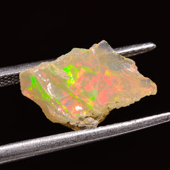 Supreme Top Grade Quality 100% Natural Welo Fire Ethiopian Opal Fancy Rough Loose Gemstone For Making Jewelry 15X10X8 MM 02.50 Cts. KR27-96 Sunkarton