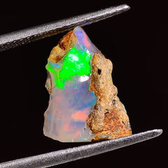 Unique Top Grade Quality 100% Natural Welo Fire Ethiopian Opal Fancy Rough Loose Gemstone For Making Jewelry 14X10X8 MM 03.50 Cts. KR27-99 Sunkarton